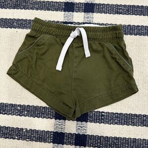 Cadets Olive Green Shorts size 1/2 toddler